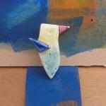 Ceramic Brooch / Colibri (H..